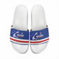 Cape Verde Football Slide Sandals Come On Tubaroes Azuis Shark