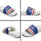 Cape Verde Football Slide Sandals Come On Tubaroes Azuis Shark