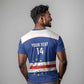 Cape Verde Football Custom T shirt Come On Tubaroes Azuis Shark - African Pride