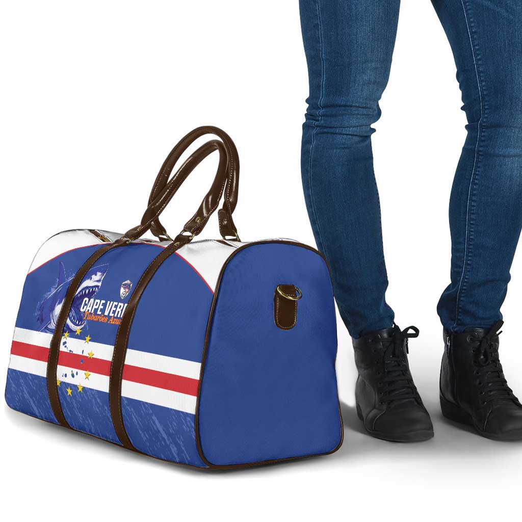 Cape Verde Football Travel Bag Come On Tubaroes Azuis Shark
