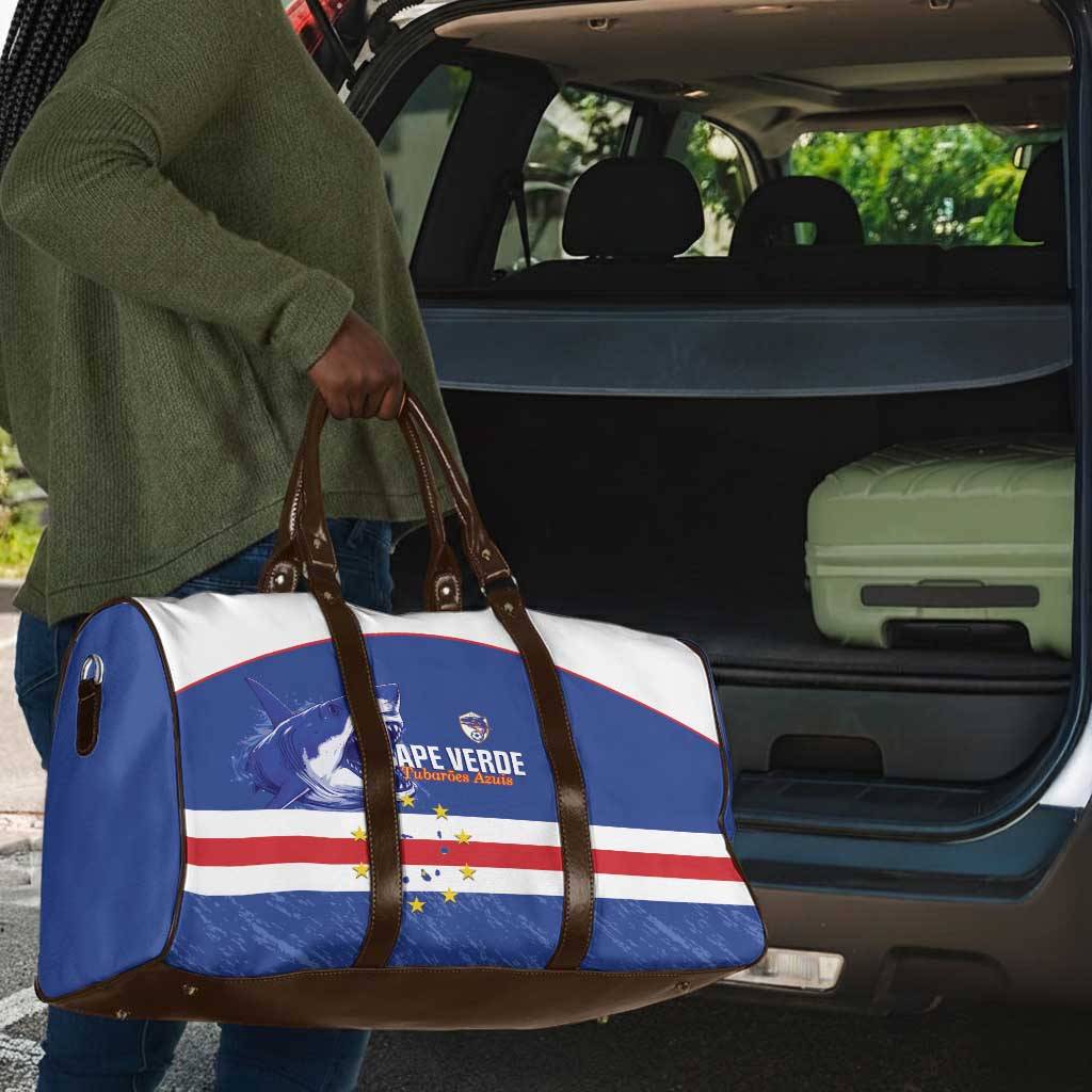 Cape Verde Football Travel Bag Come On Tubaroes Azuis Shark