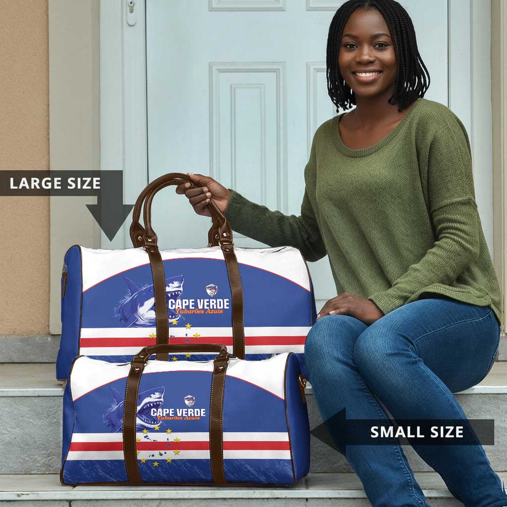 Cape Verde Football Travel Bag Come On Tubaroes Azuis Shark