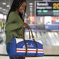 Cape Verde Football Travel Bag Come On Tubaroes Azuis Shark