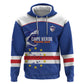 Cape Verde Football Custom Zip Hoodie Come On Tubaroes Azuis Shark - African Pride