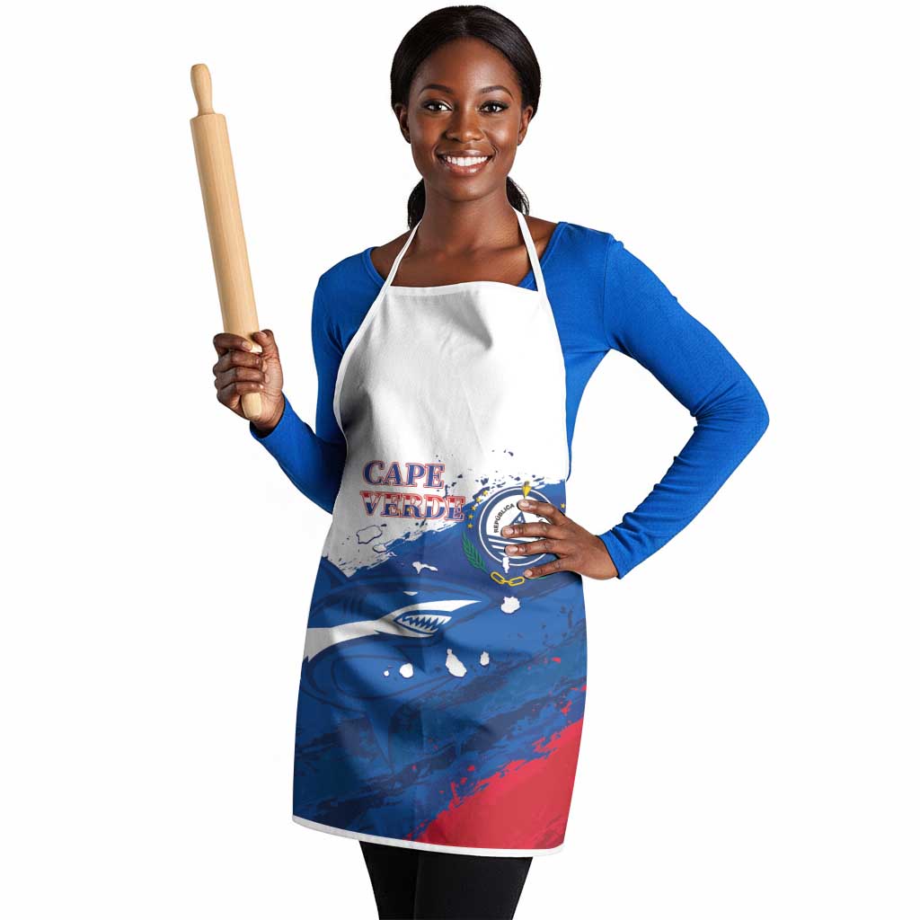 Cape Verde Football Apron Tubaroes Azuis Glory World Cup