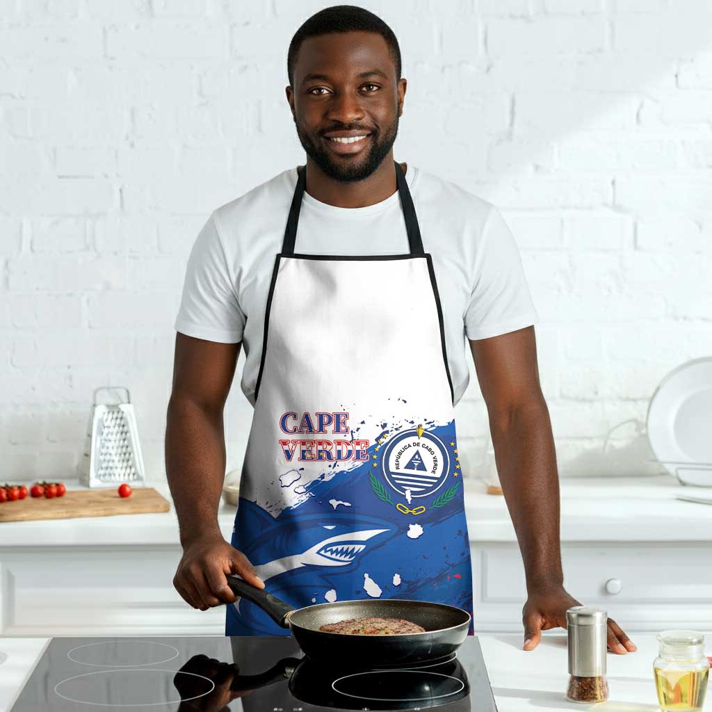 Cape Verde Football Apron Tubaroes Azuis Glory World Cup