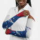 Cape Verde Football Custom Arm Sleeves Tubaroes Azuis Glory World Cup