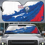 Cape Verde Football Auto Sun Shade Tubaroes Azuis Glory World Cup