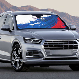 Cape Verde Football Auto Sun Shade Tubaroes Azuis Glory World Cup