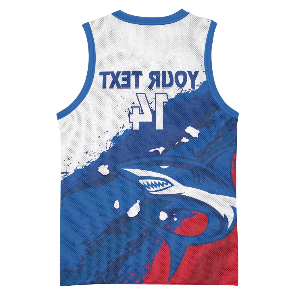Cape Verde Football Custom Basketball Jersey Tubaroes Azuis Glory World Cup - African Pride