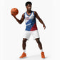 Cape Verde Football Custom Basketball Jersey Tubaroes Azuis Glory World Cup - African Pride