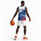 Cape Verde Football Custom Basketball Jersey Tubaroes Azuis Glory World Cup - African Pride