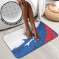 Cape Verde Football Bathroom Set Tubaroes Azuis Glory World Cup