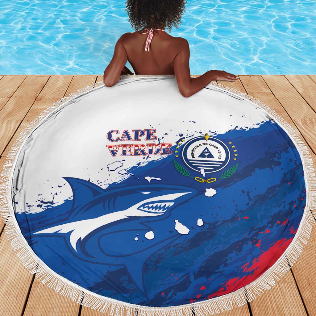 Cape Verde Football Beach Blanket Tubaroes Azuis Glory World Cup - African Pride