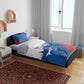 Cape Verde Football Bedding Set Tubaroes Azuis Glory World Cup - African Pride