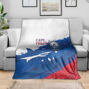 Cape Verde Football Blanket Tubaroes Azuis Glory World Cup - African Pride