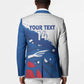 Cape Verde Football Custom Blazer Tubaroes Azuis Glory World Cup