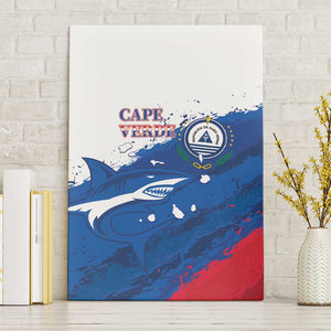 Cape Verde Football Canvas Wall Art Tubaroes Azuis Glory World Cup - African Pride