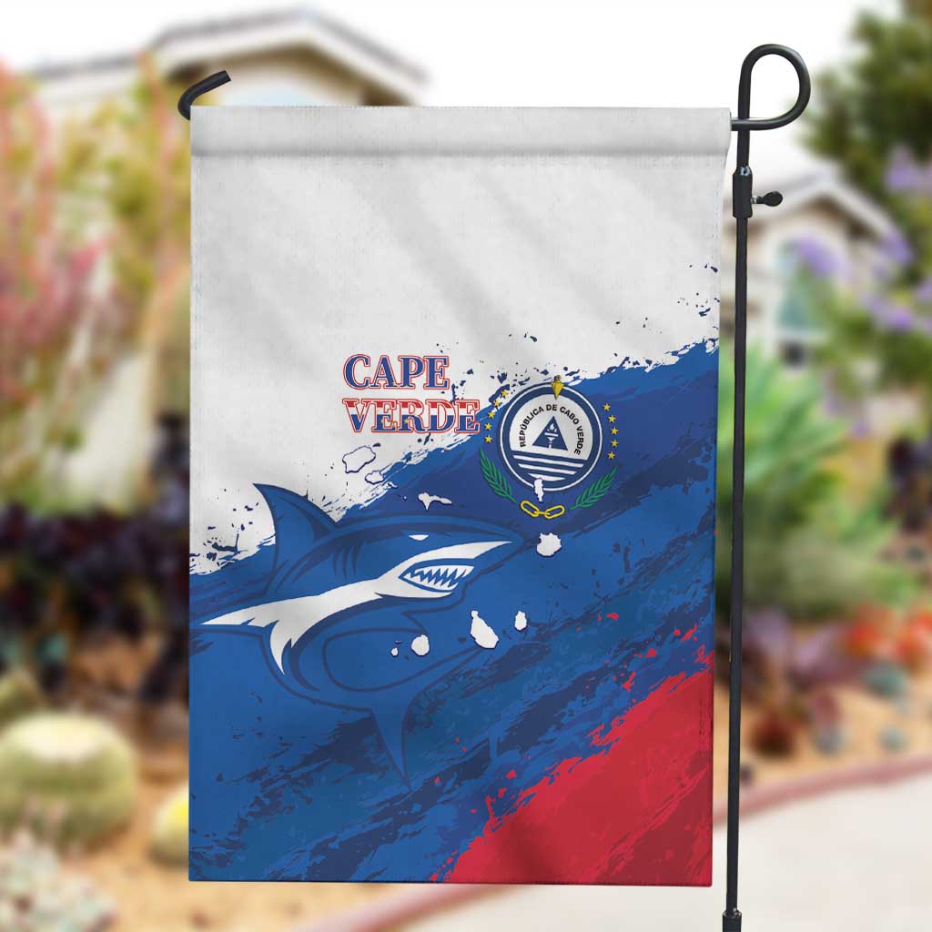 Cape Verde Football Garden Flag Tubaroes Azuis Glory World Cup - African Pride
