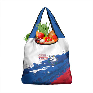 Cape Verde Football Grocery Bag Tubaroes Azuis Glory World Cup - African Pride