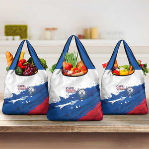 Cape Verde Football Grocery Bag Tubaroes Azuis Glory World Cup - African Pride