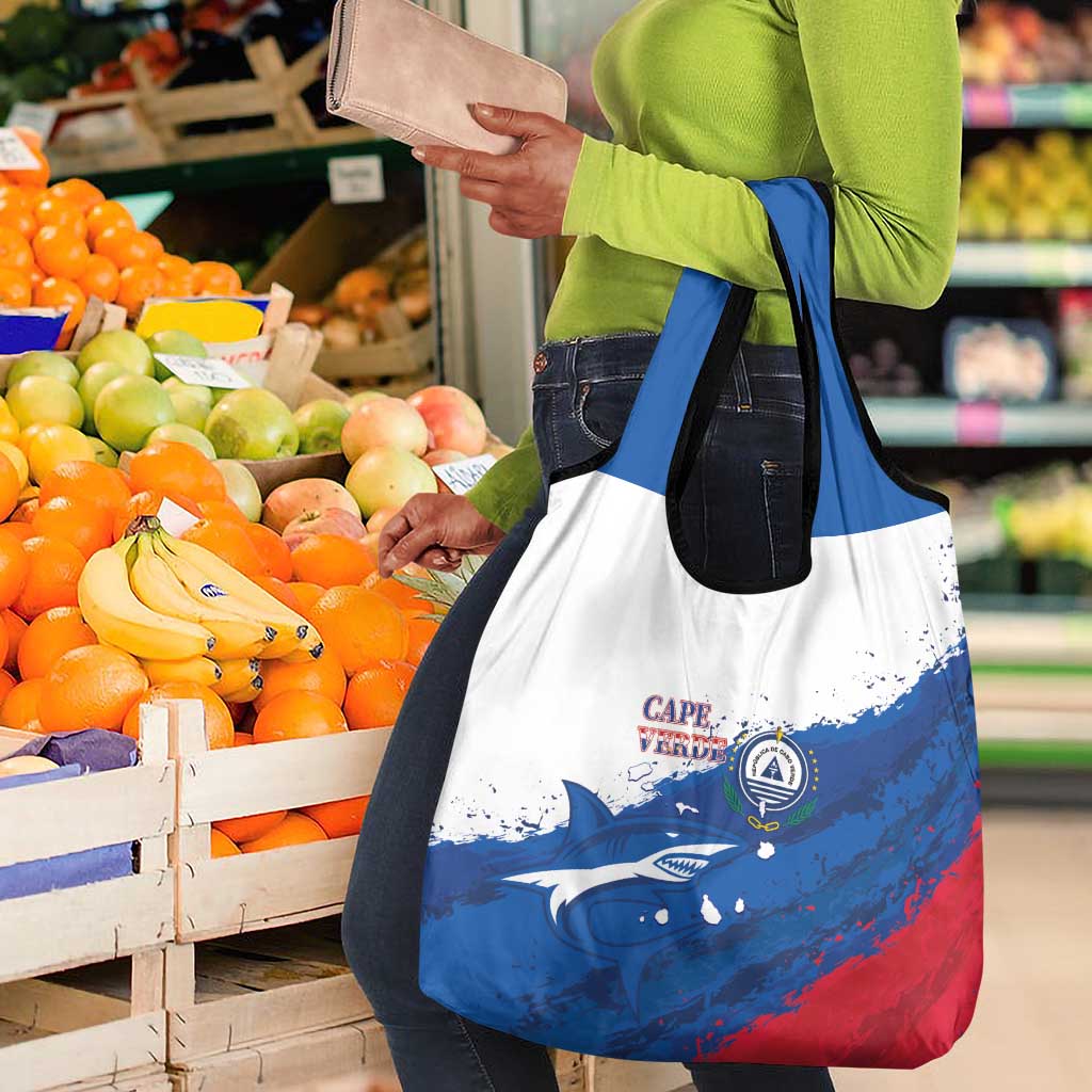 Cape Verde Football Grocery Bag Tubaroes Azuis Glory World Cup - African Pride