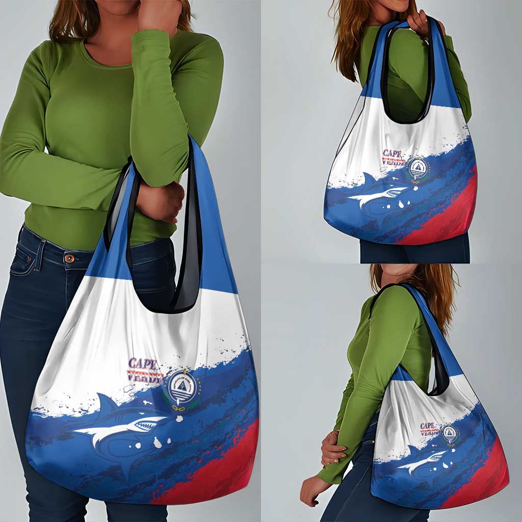 Cape Verde Football Grocery Bag Tubaroes Azuis Glory World Cup - African Pride