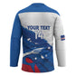 Cape Verde Football Custom Hockey Jersey Tubaroes Azuis Glory World Cup
