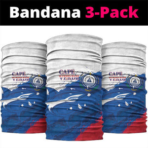 Cape Verde Football Neck Gaiter Tubaroes Azuis Glory World Cup - African Pride