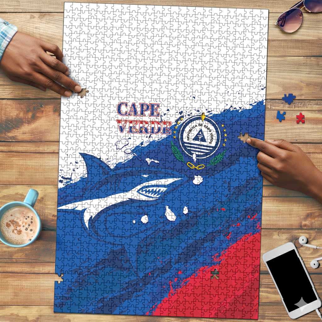 Cape Verde Football Puzzle Tubaroes Azuis Glory World Cup