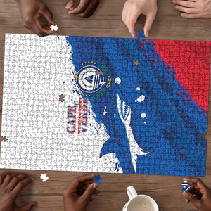 Cape Verde Football Puzzle Tubaroes Azuis Glory World Cup