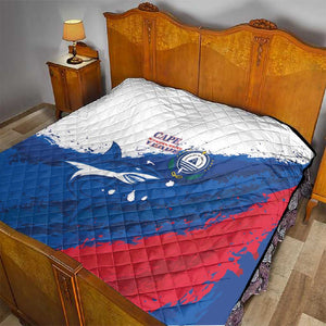 Cape Verde Football Quilt Tubaroes Azuis Glory World Cup - African Pride