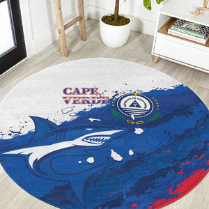 Cape Verde Football Round Carpet Tubaroes Azuis Glory World Cup - African Pride