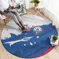 Cape Verde Football Round Carpet Tubaroes Azuis Glory World Cup - African Pride