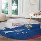 Cape Verde Football Round Carpet Tubaroes Azuis Glory World Cup - African Pride