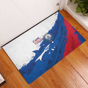 Cape Verde Football Rubber Doormat Tubaroes Azuis Glory World Cup - African Pride