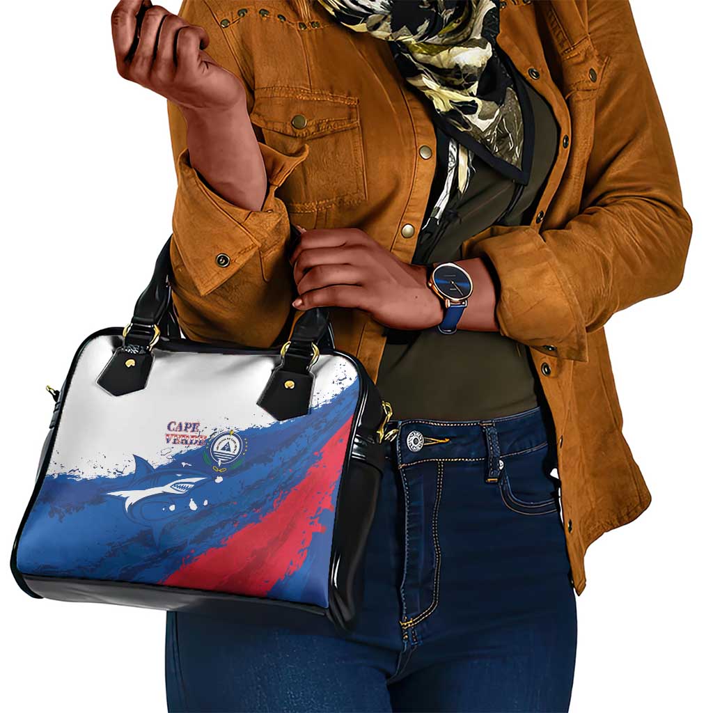 Cape Verde Football Shoulder Handbag Tubaroes Azuis Glory World Cup - African Pride