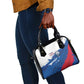 Cape Verde Football Shoulder Handbag Tubaroes Azuis Glory World Cup - African Pride