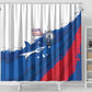 Cape Verde Football Shower Curtain Tubaroes Azuis Glory World Cup - African Pride
