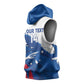 Cape Verde Football Custom Sleeveless Hoodie Tubaroes Azuis Glory World Cup - African Pride