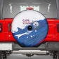 Cape Verde Football Spare Tire Cover Tubaroes Azuis Glory World Cup - African Pride