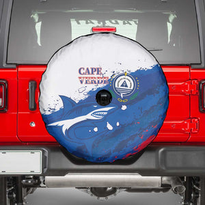 Cape Verde Football Spare Tire Cover Tubaroes Azuis Glory World Cup - African Pride