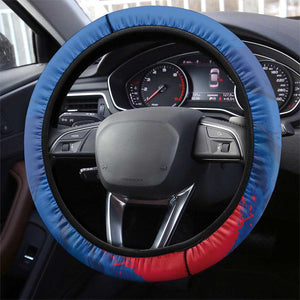 Cape Verde Football Steering Wheel Cover Tubaroes Azuis Glory World Cup - African Pride