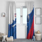 Cape Verde Football Window Curtain Tubaroes Azuis Glory World Cup - African Pride