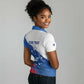 Cape Verde Football Custom Women Polo Shirt Tubaroes Azuis Glory World Cup - African Pride