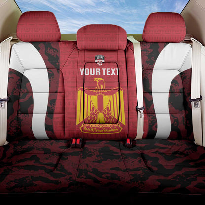 Custom Egypt Football Back Car Seat Cover 2026 Go Pharaohs Ancient Egyptian Pattern - African Pride