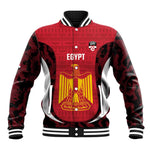 Custom Egypt Football Baseball Jacket 2026 Go Pharaohs Ancient Egyptian Pattern - African Pride