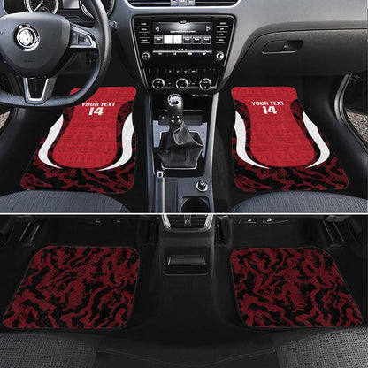 Custom Egypt Football Car Mats 2026 Go Pharaohs Ancient Egyptian Pattern - African Pride