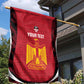 Custom Egypt Football Garden Flag 2026 Go Pharaohs Ancient Egyptian Pattern - African Pride