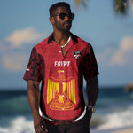 Custom Egypt Football Hawaiian Shirt 2026 Go Pharaohs Ancient Egyptian Pattern - African Pride